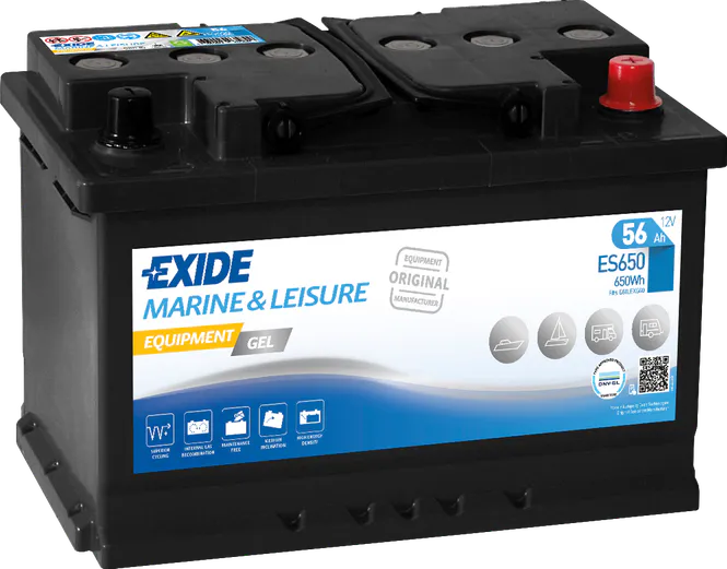 Hovedbilde EXIDE Equipment GEL ES650 ...