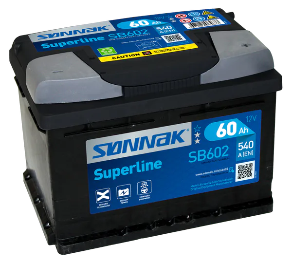 Hovedbilde Sønnak Superline SB602 60Ah ...