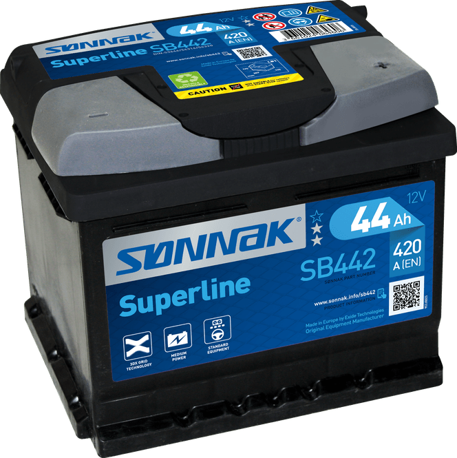 Hovedbilde Sønnak Superline SB442 44Ah ...