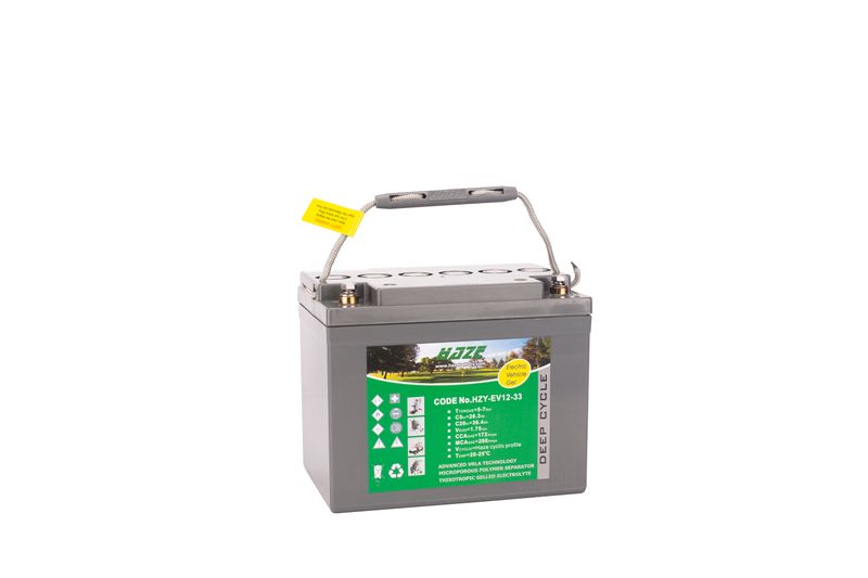 HAZE HZY12-33EV GEL 12V 33Ah M6 Insert gulvvaskerbatteri