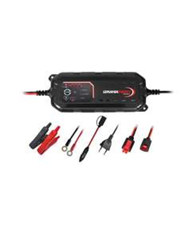Lemania 12/24v 7A MODERNE BATTERILADER for både 12V og 24V