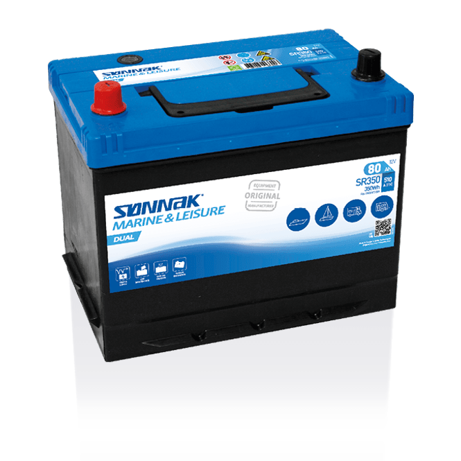 Hovedbilde Sønnak Dual SR350 12V 80Ah  ...