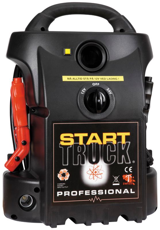 Lemania STARTBOOSTER 12 og 24V batterier 7000/3500A