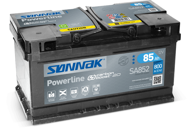 Hovedbilde Sønnak Powerline SA852 85Ah