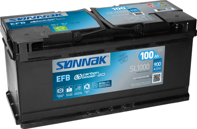 Hovedbilde Sønnak EFB SL1000 100Ah ...