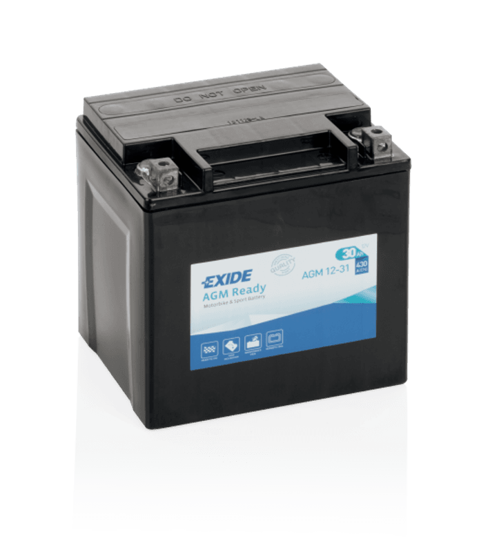 EXIDE 4990 AGM12-31 vedlikeholdsfritt MCbatteri