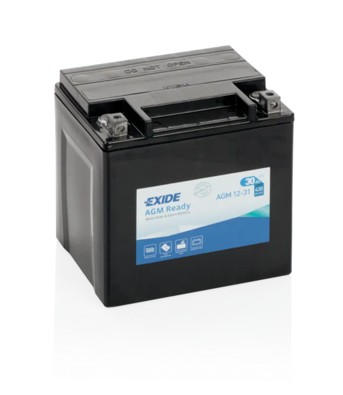 EXIDE 4990 AGM12-31 vedlikeholdsfritt MCbatteri