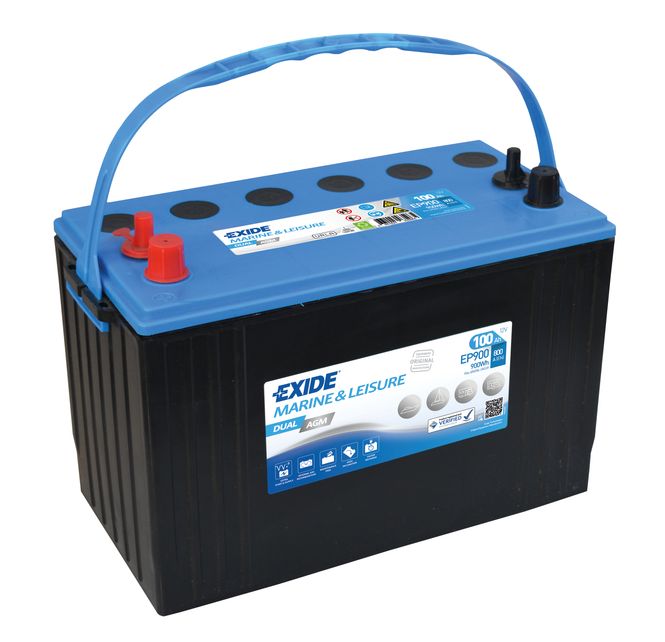 Hovedbilde EXIDE Dual AGM EP900 100Ah
