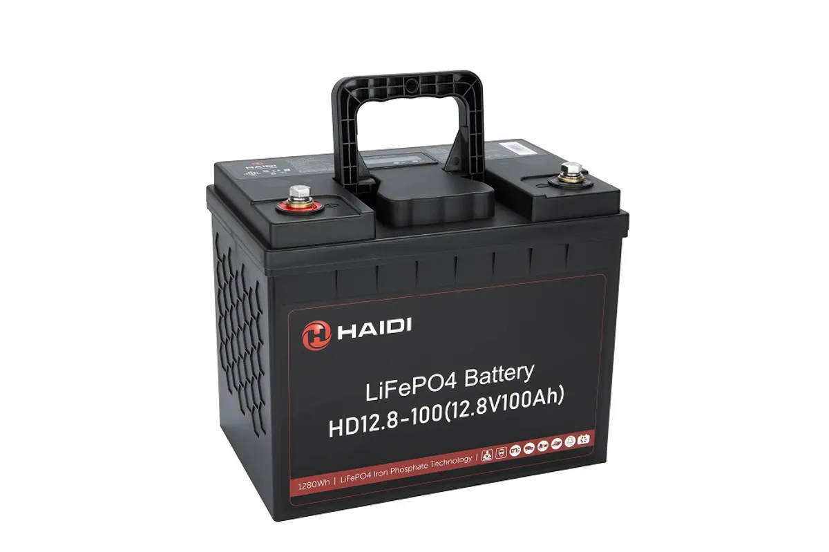 Lithiumbatteri Haidi HD12.8–100Ah Liten  12,8V  1280Wh