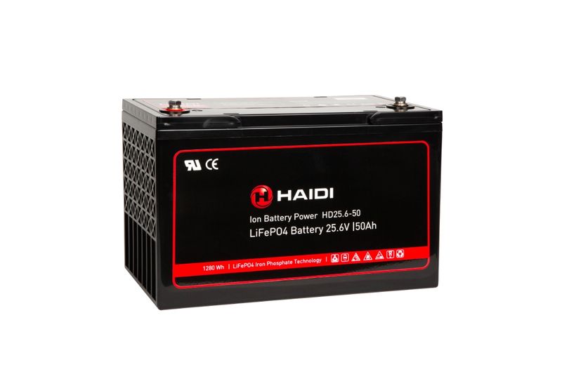 Lithiumbatteri Haidi HD25.6-50Ah  25,6V  1280Wh