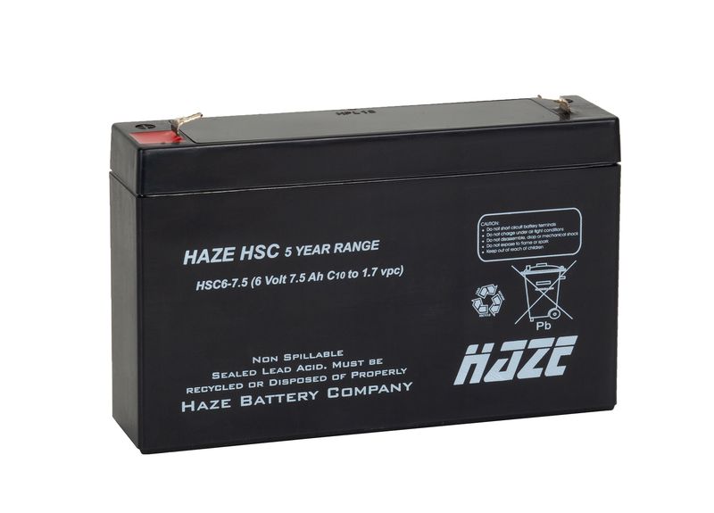 Haze HZS6-7.2 T1 6V 7.2Ah