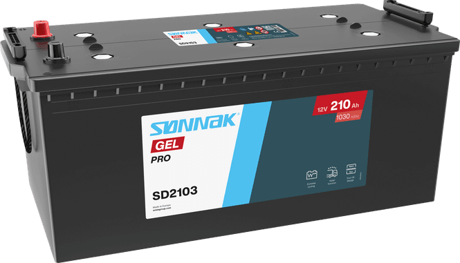 Hovedbilde Sønnak GEL PRO SD2103 210Ah ...